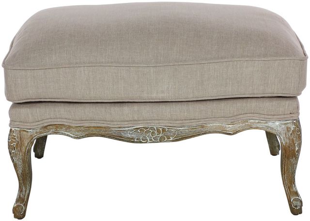 Homelegance® Parlier Natural/Weathered Gray Ottoman-2
