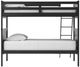 Signature Design by Ashley® Nextonfort Black Twin/Twin Bunk Bed-2