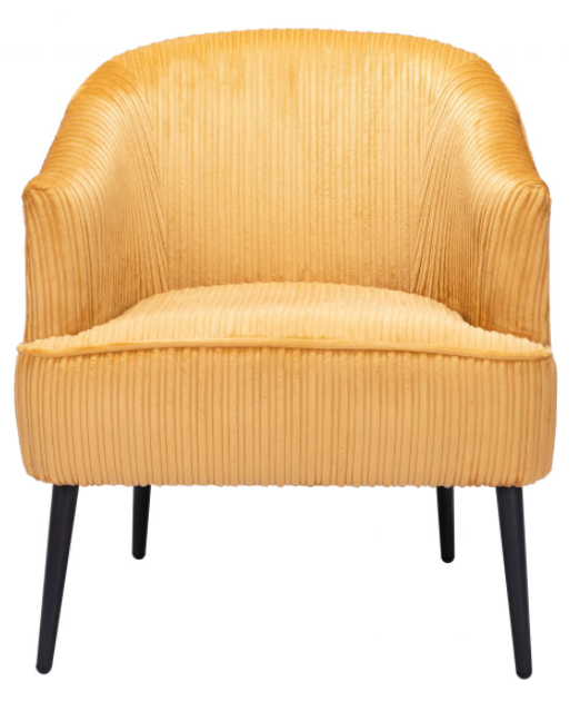 Zuo® Modern Ranier Yellow Accent Chair-0