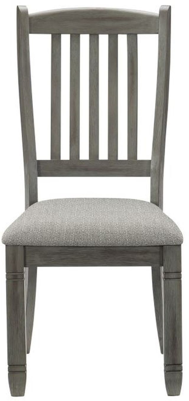 Homelegance® Granby Antique Gray Side Chair-2