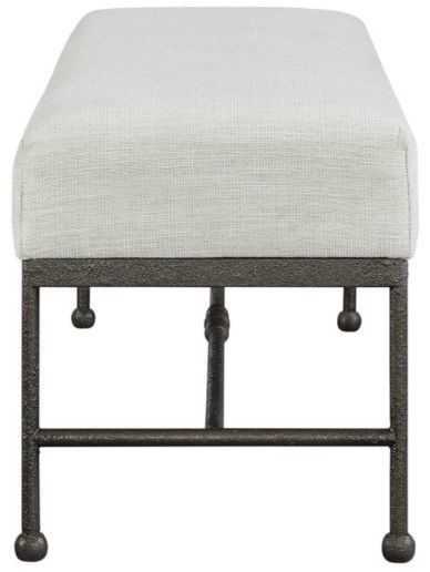 Bernards Tarrington Black/Gray Bench-3