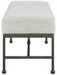 Bernards Tarrington Black/Gray Bench-3