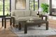 Elements International Grady Dark Brown End Table-2