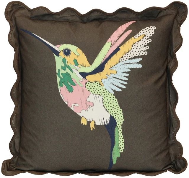 Stylecraft Tamara Day Brown Designer Throw Pillow-0