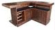 ECI Furniture Gettysburg Distressed Brown Return Bar-1