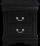 ACME Furniture Louis Philippe Black Nightstand-1