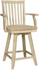 John Thomas Furniture® Customizable Select Mission Bar Arm Stool-0