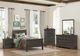 Homelegance® Mayville Stained Gray Twin Sleigh Bed-1