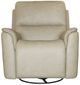 Flexsteel® Henry Beige Power Swivel Gliding Recliner-2