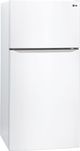 LG 23.8 Cu. Ft. Smooth White Top Freezer Refrigerator-4