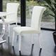 Furniture of America® Holstebro 2-Piece Silver/White Side Chair-2