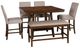 Powell® Seneca 6-Piece Brown Counter Set-0