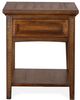 Magnussen Home® Bay Creek Toasted Nutmeg End Table-5