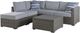 Signature Design by Ashley® Petal Road 4-Piece Gray Aluminum/Fabric Outdoor Conversation Set-0