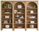 Martin Furniture Laurel 3-Piece Light Brown Open Bookcase-0