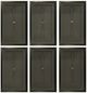Crestview Collection Bolo Ties 6-Piece Wall Art Set-0