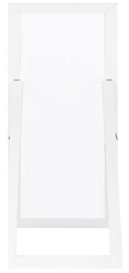 Coaster® Cadence White High Gloss Full Length Mirror-4