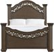 Elements International Brunswick 4-Piece Mahogany Queen Panel Bedroom Set-1