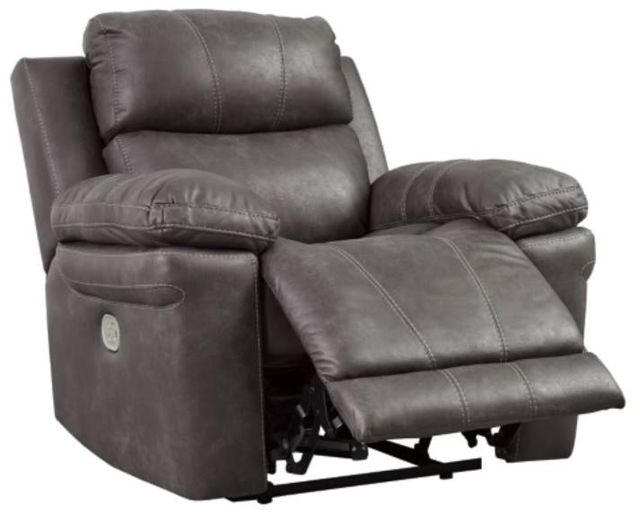 Signature Design by Ashley® Erlangen 3-Piece Midnight Living Room Set with Power Reclining Sofa-3