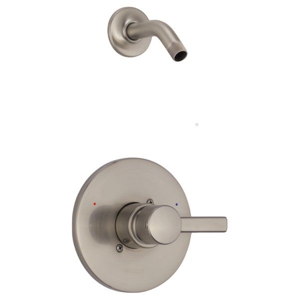 Peerless Precept® Brushed Nickel Shower Only Trim-Less Showerhead-0