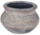 A & B Home Gray 6" Planter Pot with Patterns-0