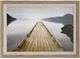 Stylecraft Brown/Light Gray Framed Print-0