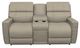 La-Z-Boy® Apollo Platinum Manual Reclining Loveseat with Console-1