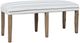 Jofran Inc. Eastern Tides Bisque Upholstered Bench-0
