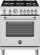 Bertazzoni Master Series 30" Stainless Steel Pro Style Dual Fuel Range-0
