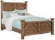 Vaughan-Bassett Centennial Solids Chestnut Creek Fawn Queen Plank Poster Bed-0