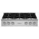BlueStar Platinum X8 36" Stainless Steel Pro-Style Gas Rangetop with Custom Plated Trim-0