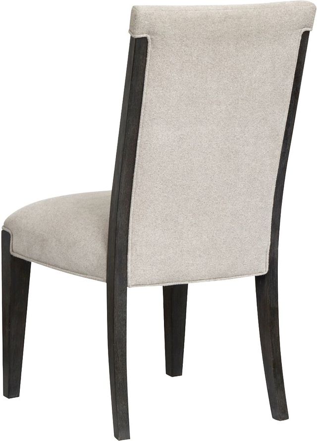 Magnussen Home® Plum Creek Elite Dove/Ravenwood Black Dining Side Chair Set with Upholstered Seat and Back-4