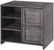 Donco Kids Louver Antique Gray Youth 2-Drawer Chest-2