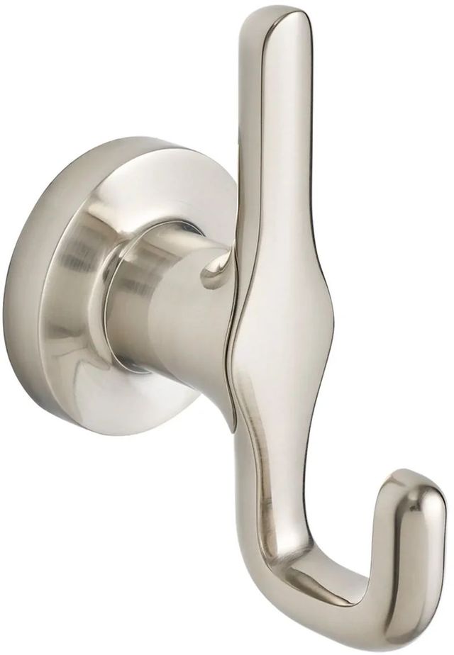 American Standard Studio® S Brushed Nickel Double Robe Hook-0