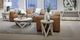 Magnussen Home® Boswick Coconut Cream Round End Table-1