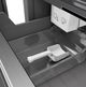 ZLINE Autograph Edition 18 in. 8.6 Cu. Ft. Panel Ready Left Hinge Column Freezer with Graphite Gray Interior and Matte Black Accents-4