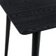 Armen Living Westmont Black Rectangular Dining Table-2