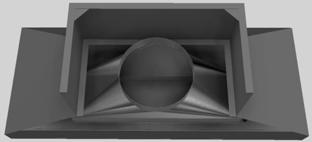 Vent-A-Hood® 60" Gunsmoke Euro-Style Wall Mounted Range Hood-1