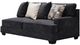 Signature Design by Ashley® Lavernett 3-Piece Charcoal Sectional-4