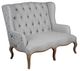 A & B Home Kendall Gray Settee-0