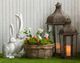 A & B Home White Lilac Spray-5