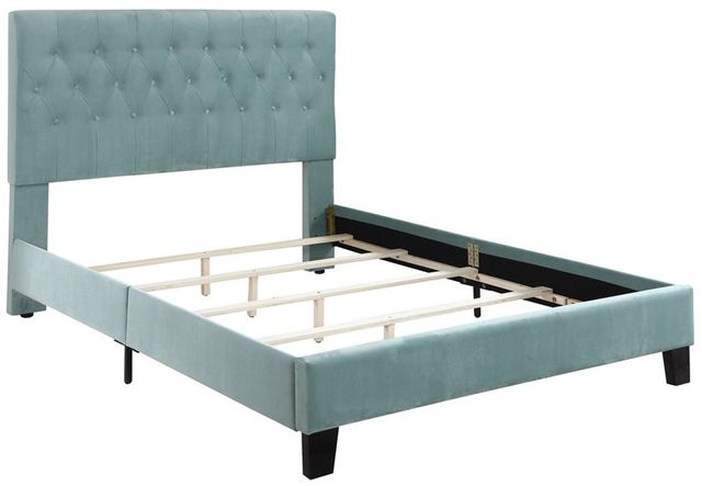Emerald Home Amelia Light Blue Queen Upholstered Panel Bed-3