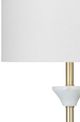 Bassett Mirror Vallhalla Gold/White Table Lamp-1