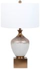 Signature Design by Ashley® Tavisburg Brown/Gold/White Table Lamp-0