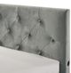 Elements International Amberley Gray Twin Upholstered Daybed-4