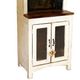 Million Dollar Rustic Pier Weathered White Bookcase-1