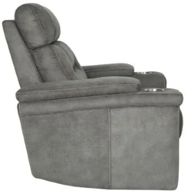 Parker House® Diesel Cobra Gray Power Recliner-3
