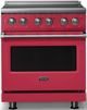 Viking® 5 Series 30" Valentine Pro Style Electric Range with Polished Chrome Trim-0