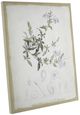 A & B Home 2-Piece Light Brown/White Floral Canvas Print Set-1