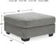 Signature Design by Ashley® Altari Alloy Oversized Accent Ottoman-2